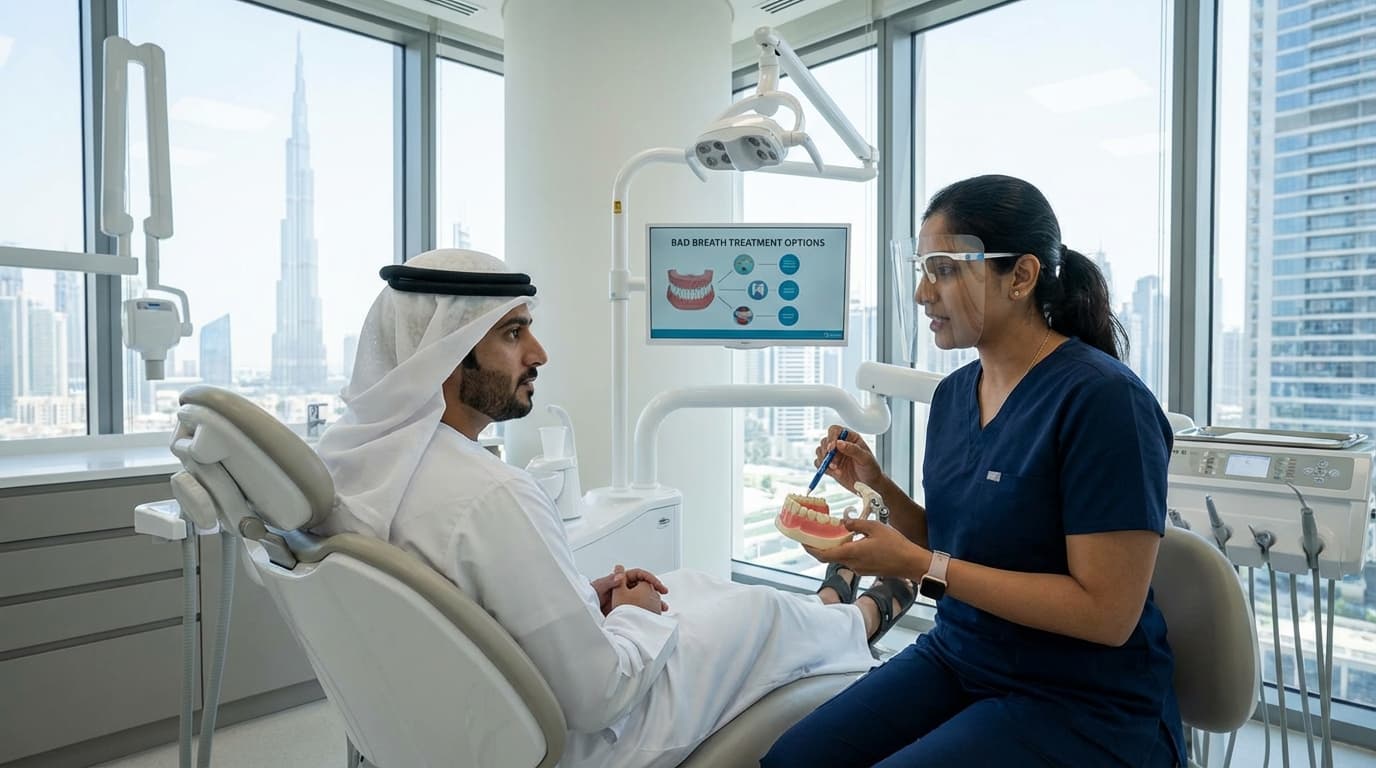Bad Breath Treatment in Dubai Silicon Oasis